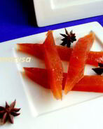 Яблочный мармелад с апельсином и корицей