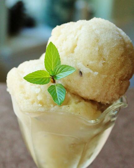 Рецепт бананового мороженого сорбет