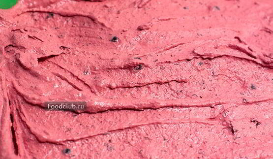 черничное мороженое