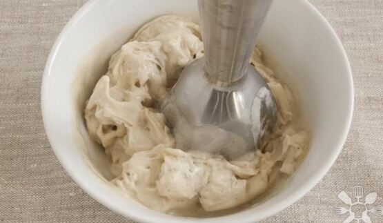 десерт из клубники и замороженого банана