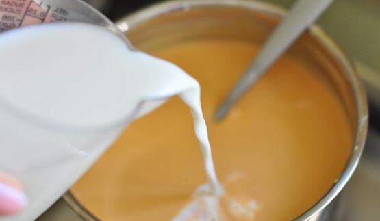 карамельное мороженое