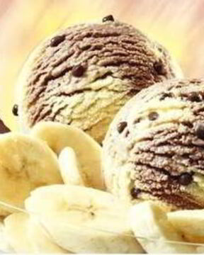 Мороженое из банана и молока