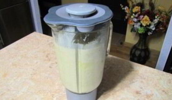 мороженое из банана и молока