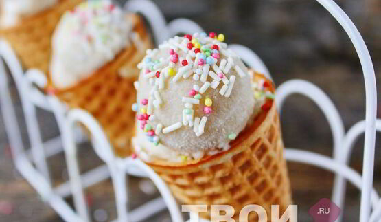 мороженое из банана