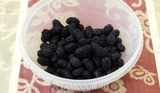 мороженое из шелковицы