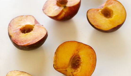 мороженое персик мельба