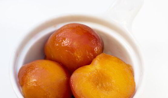 мороженое персик мельба