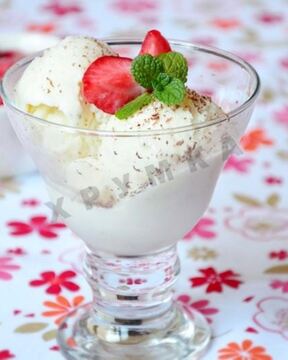 Мороженое Пломбир домашний