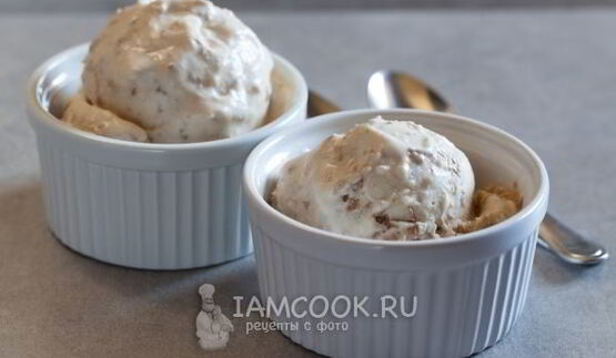 мороженое с изюмом