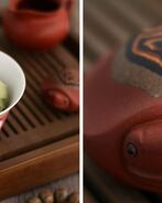 Мороженое с насыщенным вкусом чаем матча