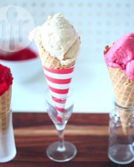 Рецепт мороженого-сорбета из ягод и фруктов