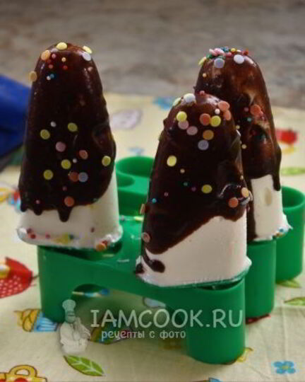 Рецепт мороженого эскимо