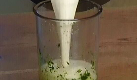 мятное мороженое