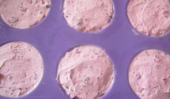 шоколадно-ягодное мороженое