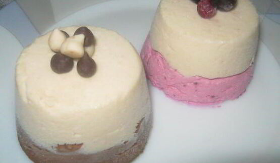 шоколадно-ягодное мороженое