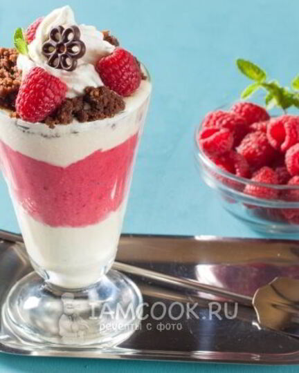 Рецепт слоеного мороженого парфе