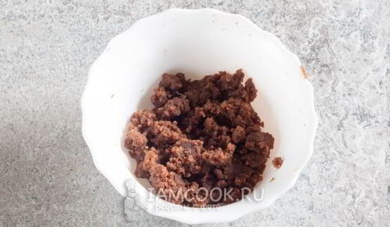 слоеное мороженое парфе