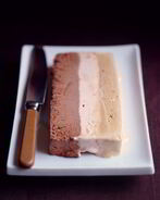 Торт-мороженое с каштанами