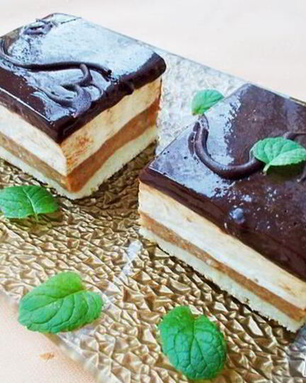 Рецепт бананового торта-мусса