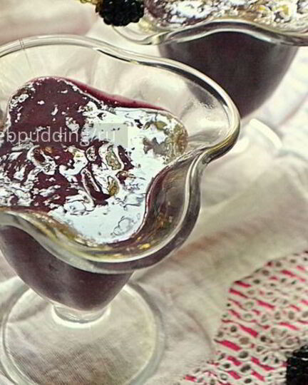 Рецепт ежевичного мусса