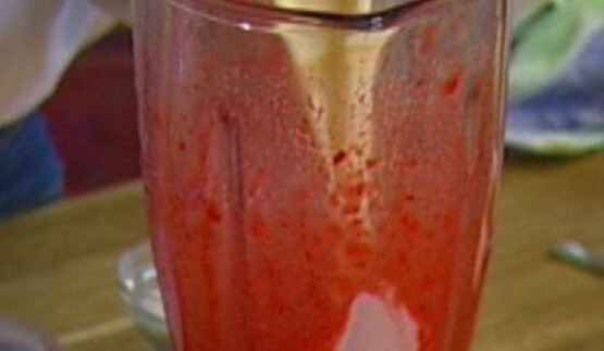 клубничный мусс