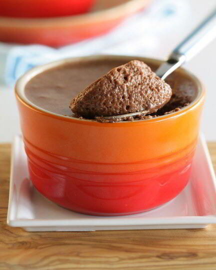 Рецепт легкого шоколадного мусса с апельсином