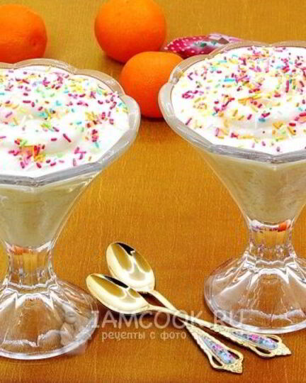 Рецепт мусса из консервированных ананасов