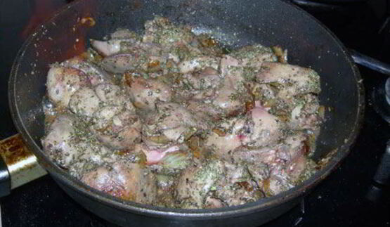 мусс из куриной печени