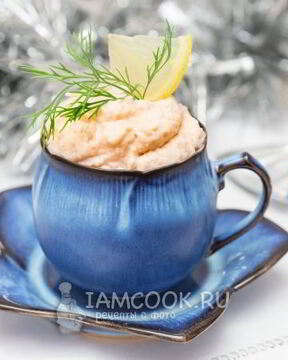 Мусс из слабосоленой семги