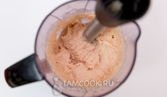 мусс из слабосоленой семги