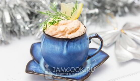 мусс из слабосоленой семги