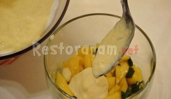 мусс манго маракуйя