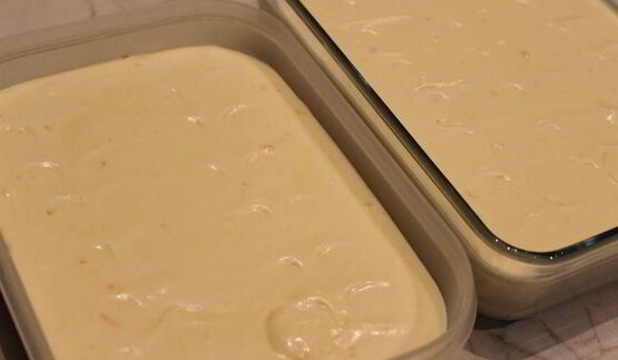 шоколадно-апельсиновое мороженое-мусс с медом