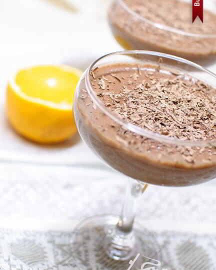 Рецепт шоколадна-манного мусс