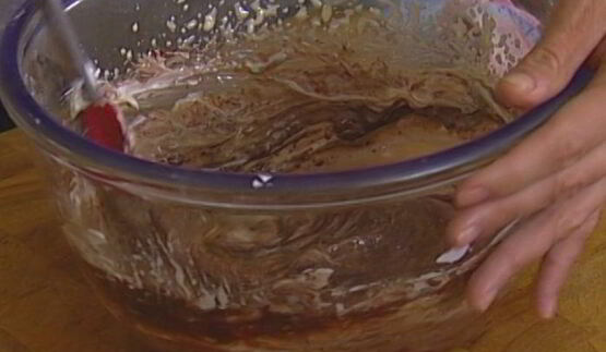 шоколадно-сливочный мусс