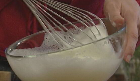 шоколадно-ванильный мусс