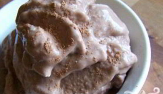 шоколадный мусс из творога