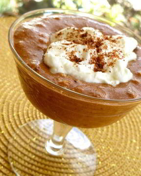 Шоколадный мусс с ирландским ликером