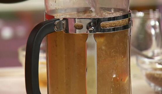 шоколадный мусс с хурмой