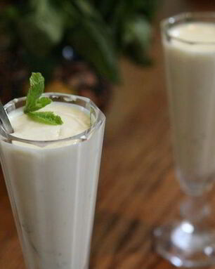 Сливочный крем-мусс из белого шоколада