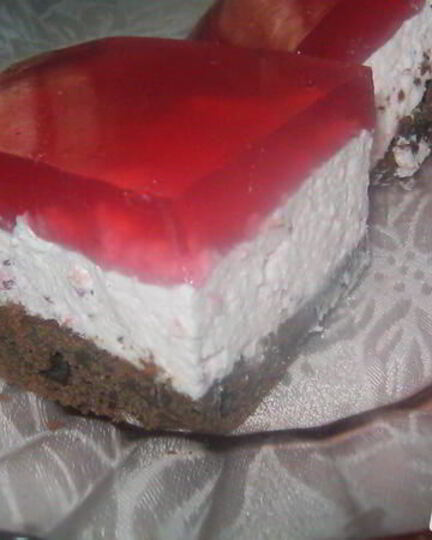 Рецепт торта-мусса из красной смородины