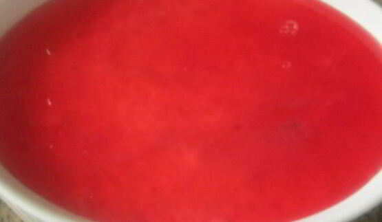 торт-мусс из красной смородины