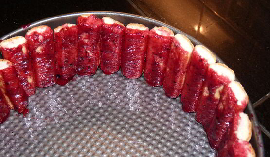 торт-мусс из ягод