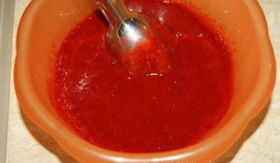 торт-мусс клубника на сливках без выпечки