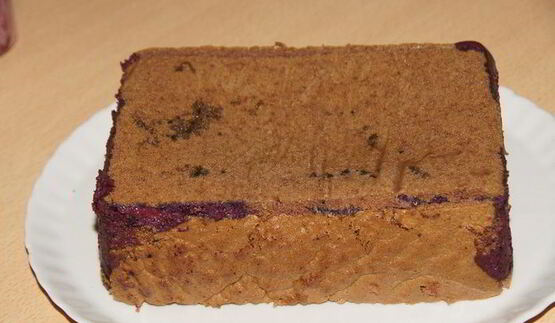 торт-мусс с черникой