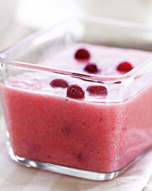 Традиционный финский мусс с брусникой