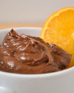 Цитрусовый шоколадный мусс