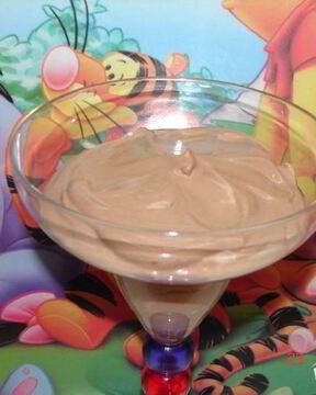 Творожно-шоколадный мусс