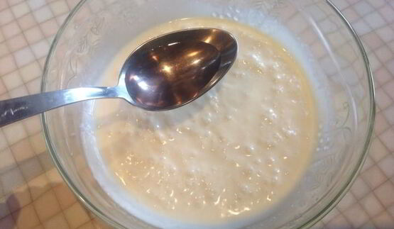 творожный мусс с персиками и киви