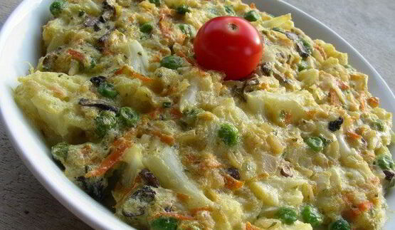 овощной пудинг